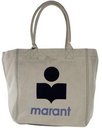 Isabel Marant - Yenky tote tasche mit logo - Lyst