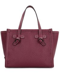 Gianni Chiarini - Körniges Leder Mini Handtasche - Lyst