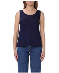 A.P.C. - Sleeveless Tops - Lyst