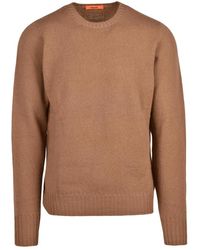 Drumohr - Truien & Vesten ,Bruin ,Wol Pullover Girocollo - Lyst