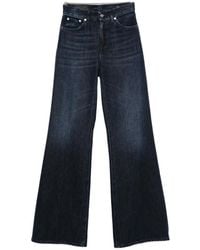 Dondup - Amber Wide-Leg Jeans - Lyst