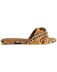 Kurt Geiger - Kensington Flat Sandal - Lyst