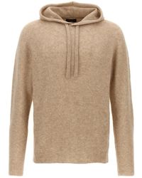 Roberto Collina - Cashmere En Zijde Hoodie - Lyst