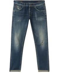 Dondup - Slim-fit stylische ritchie jeans upgrade - Lyst