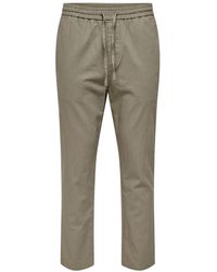 Only & Sons - Cropped Trousers - Lyst