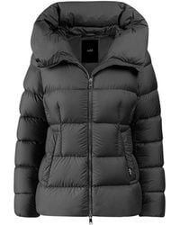 Add - Jassen ,Zwart ,Polyester Donsjack Met Capuchon Cocoon - Lyst