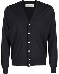 FILIPPO DE LAURENTIIS - Merinowolle cardigan,merino woll cardigan - Lyst