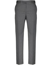 Dior - Broeken ,Grijs ,Katoen Tailored Pants - Lyst