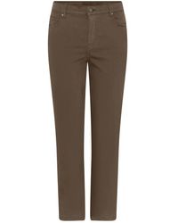 Cro - Broeken ,Bruin ,Magic Fit Rechte Pijp Broek - Lyst