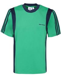 adidas - Grünes t-shirt mit wales bonner kooperation - Lyst