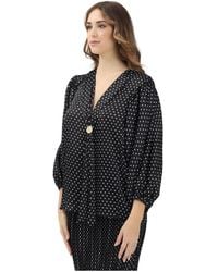 SIMONA CORSELLINI - Blouses - Lyst