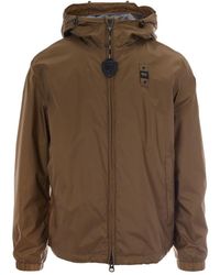 Blauer - Jassen ,Bruin ,Katoen Light Jassen - Lyst