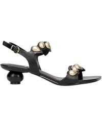 Jeannot - Schoenen ,Zwart ,Leer Aj 633 Nappa Sandaal - Lyst
