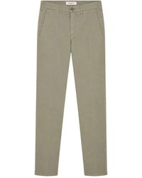 40weft - Broeken ,Groen ,Katoen Lenny Chino - Lyst