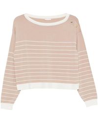 Liu Jo - Round-Neck Knitwear - Lyst