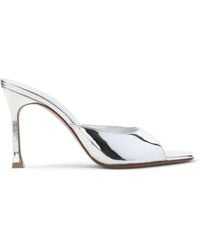 AMINA MUADDI - Heeled Mules - Lyst