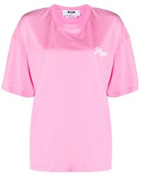 MSGM - T-Shirts - Lyst