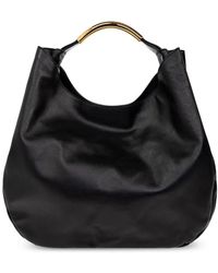 Moschino - Leder shopper tasche - Lyst