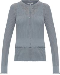 Chloé - Wol Cardigan Met Top - Lyst