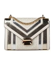 Michael Kors - Whitney Medium Flap Chain Shoulder - Lyst