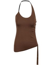 Helmut Lang - Sleeveless Tops - Lyst