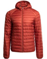 J.O.T.T - Jassen ,Rood ,Leer Nico Lichtgewicht Donsjack - Lyst