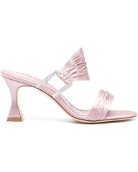 Manolo Blahnik - Shoes > heels > heeled mules - Lyst