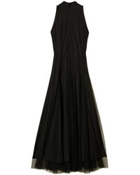 Twinset - Elegantes Schwarzes Kleid Aw25 - Lyst