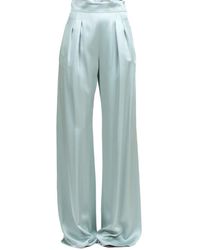 Max Mara - Broeken ,Blauw ,Palazzo Broeken - Lyst
