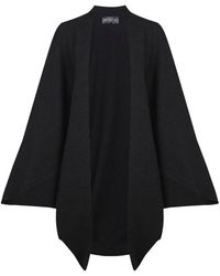 Cortana - Jassen ,Zwart ,Wol Fabiola Cocoon Jas - Lyst