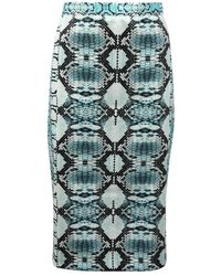Guess - Rokken ,Blauw ,Zip Rok - Lyst