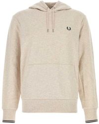 Fred Perry - Baumwoll-Sweatshirt - Lyst