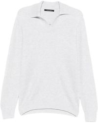 Tagliatore - Truien & Vesten ,Katoen Kendallgse 2602052 Ribgebreide Trui - Lyst