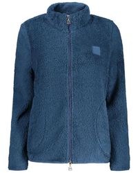 Laura Biagiotti - Hoodies & Sweatvesten ,Blauw ,Polyester Sweatshirt Met Lange Mouwen - Lyst