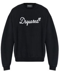 DSquared² - Sweatshirt Met Geborduurd Logo - Lyst