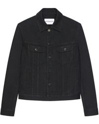 Givenchy - Jassen ,Zwart ,Denim Classic Jacket - Lyst