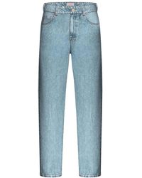 Marella - Jeans ,Blauw ,Katoen Gitare Straight Jeans - Lyst