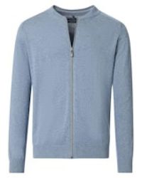 CASA MODA - Bunter Herren-Cardigan Aus Pima-Baumwolle - Lyst
