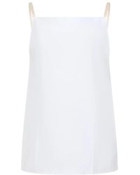 Carven - Sleeveless Tops - Lyst