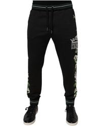 Dolce & Gabbana - Floral King Jogger Sweatmen's Pants - Lyst