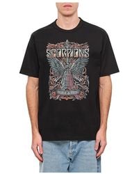 Junya Watanabe - T-Shirt Mit Rundhalsausschnitt Und Frontprint - Lyst