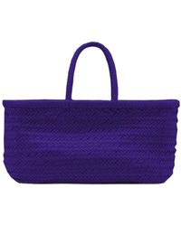 Dragon Diffusion - Tassen ,Paars ,Leer Stijlvolle Leren Tas - Lyst