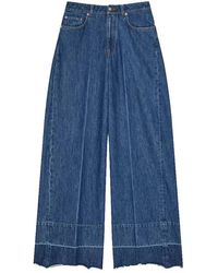 Givenchy - Wide Jeans - Lyst