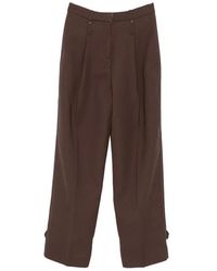 Stine Goya - Pants Brown - Lyst