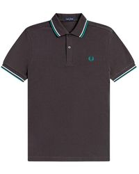 Fred Perry - Tops ,Bruin ,Polo Shirts - Lyst