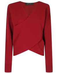 FEDERICA TOSI - V-Neck Knitwear - Lyst