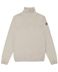 Colmar - Grauer cashmere-mix rollkragenpullover - Lyst