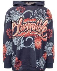 Bluemarble - Jacquard kapuzenpullover marble - Lyst
