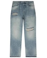 Represent - Heaton Distressed Jeans - Lyst