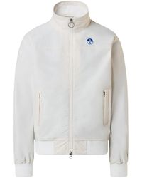North Sails - Jassen ,Wit ,Katoen Sailor Jack Waterafstotend Stijlvol Icoon - Lyst